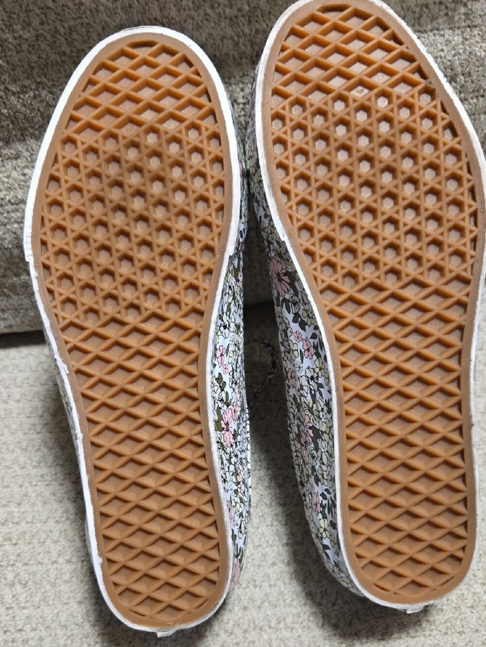 Vans Mono Floral All Over Print Womens 10 Mens 8.5 - Picture 3 of 12